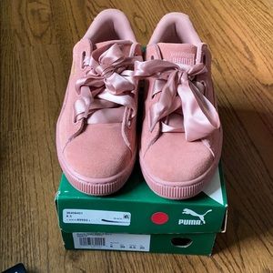 Puma suede sneakers